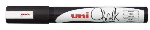 Marker Uni pwe-5m kreda crni