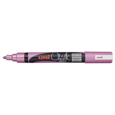 Marker Uni pwe-5m kreda metallic rozi