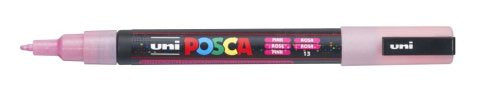 Marker uni pc-3ml Posca glitter rozi