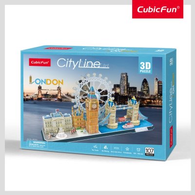 Slagalica 3D Cubicfun City Line London