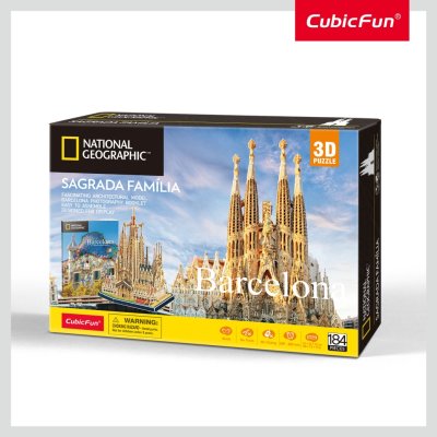 Slagalica 3D Cubicfun Sagrada Familia