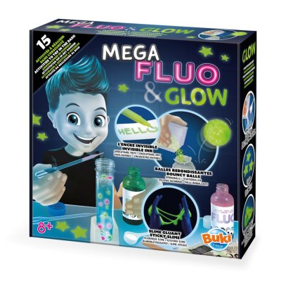 Set za eksperimente Buki Mega Fluo & Glow
