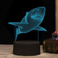 Lampa 3D na dodir iTotal promjena boja Shark