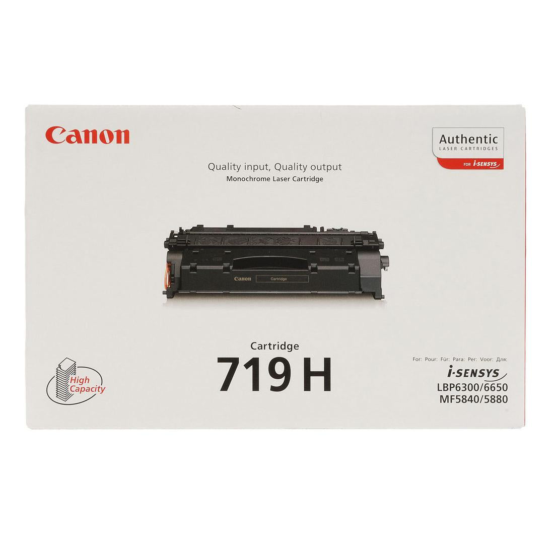 Toner Canon CRG-719hbk black