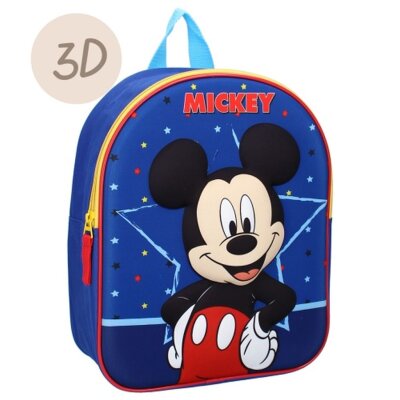 Ruksak Vadobag 3D Mickey Mouse plavi