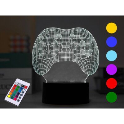 Lampa 3D na dodir iTotal promjena boja Let`s play