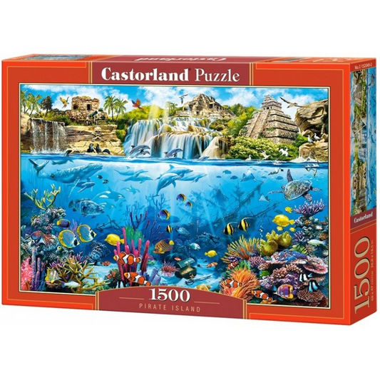Puzzle 1500 kom gusarski otok