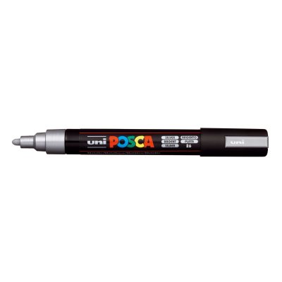 Marker Uni pc-5m Posca srebrni