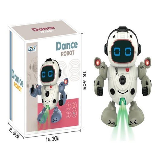 Električni robot koji pleše – svjetlo/zvuk