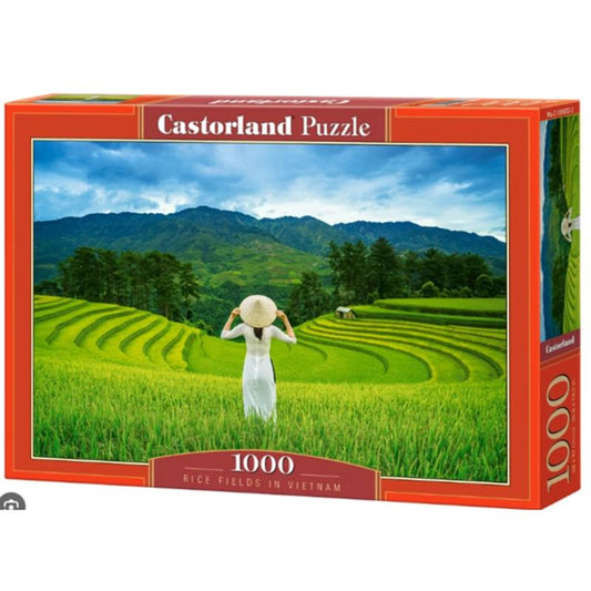 Puzzle 1000 kom rižina polja u vijetnamu