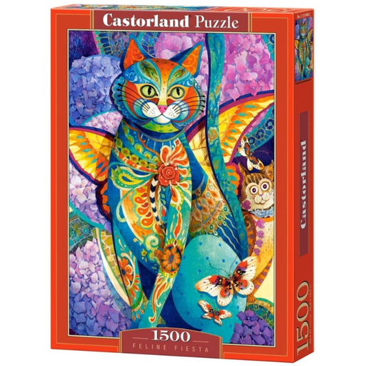 Puzzle 1500 kom feline fiesta