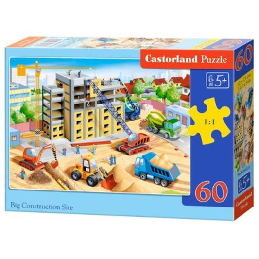 Puzzle 60 kom veliko gradilište