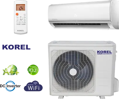 Klima uređaj Korel Nexo II KOR32-12HFN8-IX KOR32-12HFN8-OX, unutarnja i vanjska jedinica