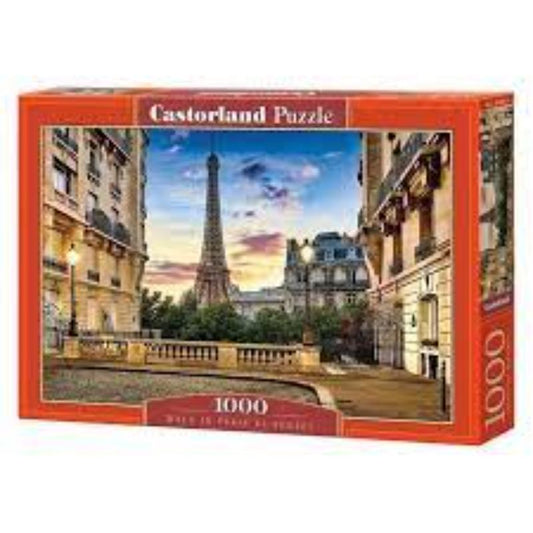 Puzzle 1000 kom zalazak sunca u parizu